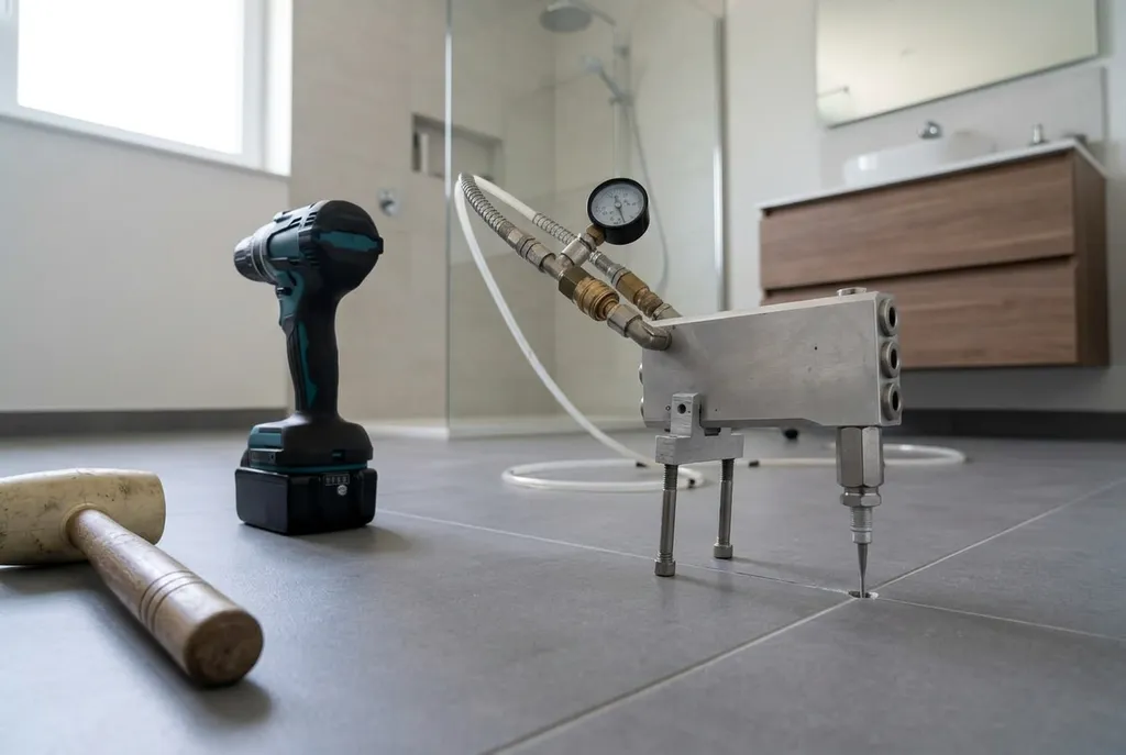 Kitbedrijf Lisse – holle tegels injecteren